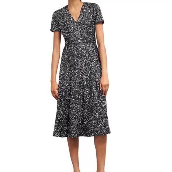 Hobbs London Tatiana Sequin Dress - Picture 2 of 4